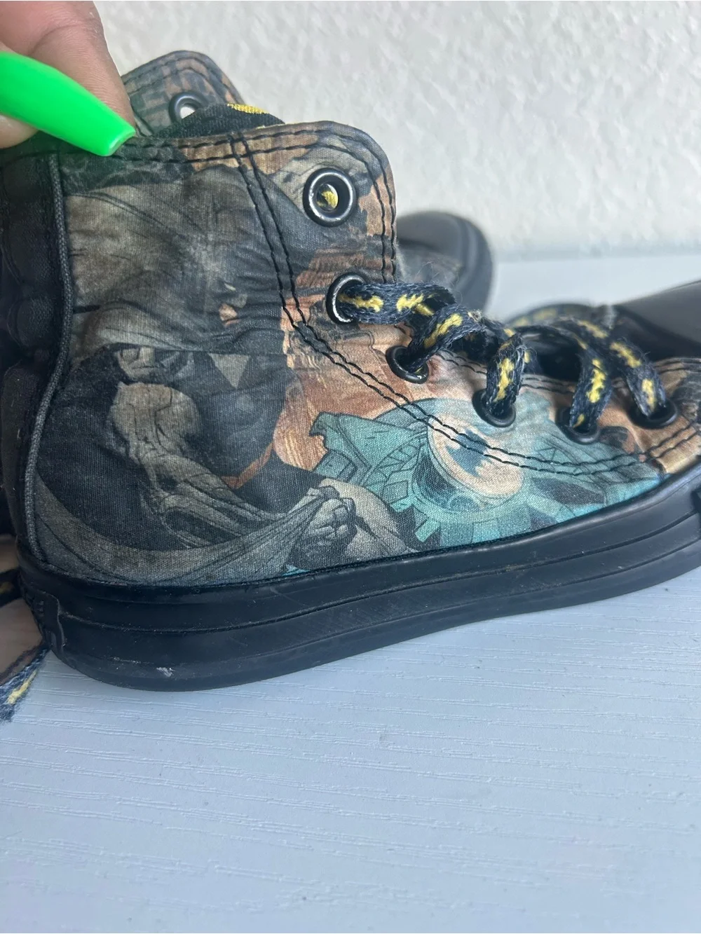 Converse Kids Batman high tops